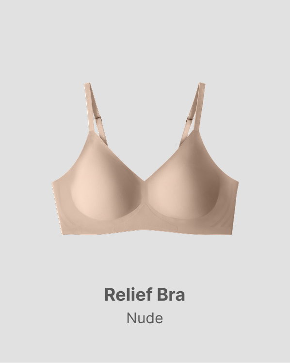 Relief Bra in Nude