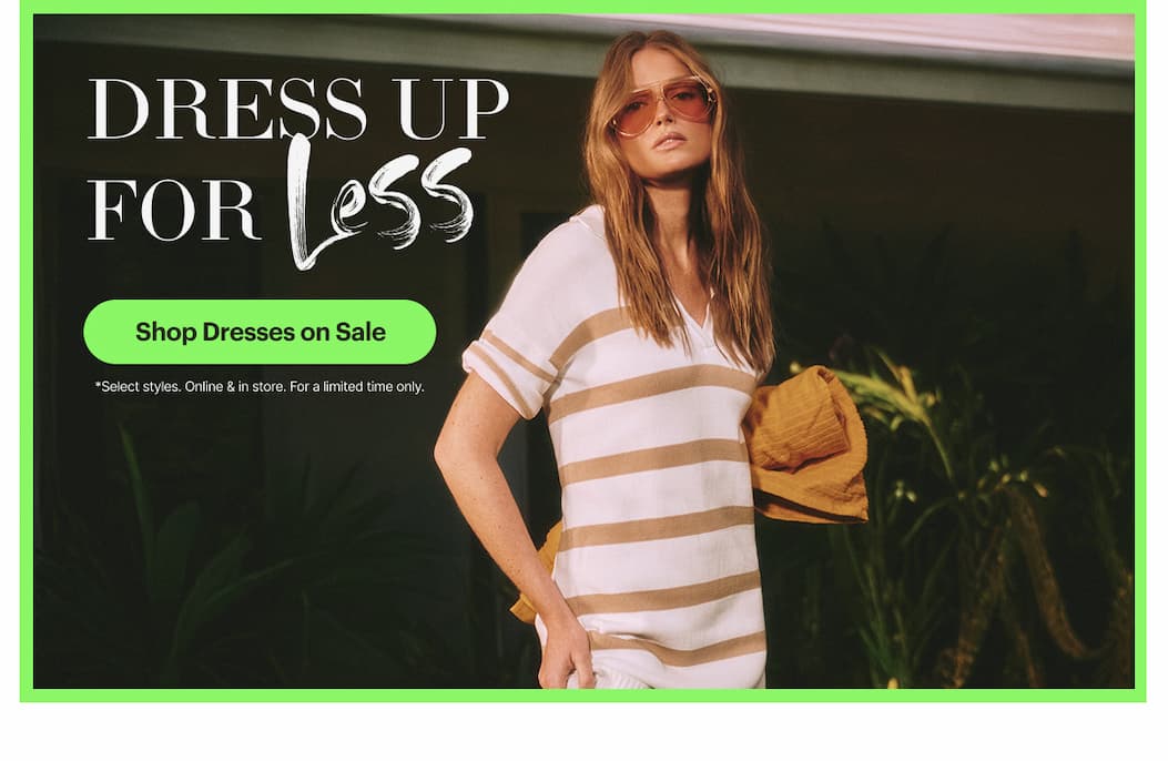 Shop dresses on sale
