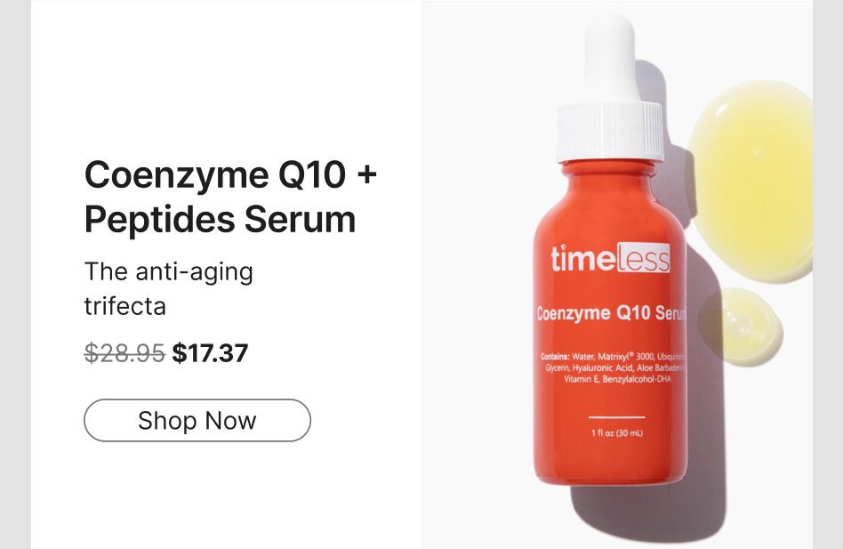 coenzyme Q10 serum the anti-aging trifecta