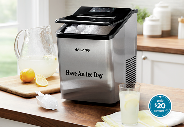 Personalized 34-lb. Countertop Nugget Ice Maker 