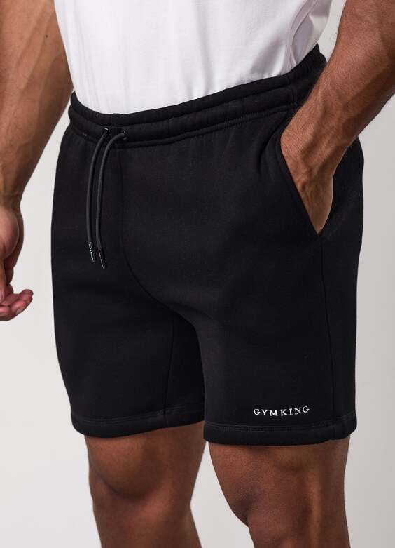 Gym King Fundamental Linear Short - Black