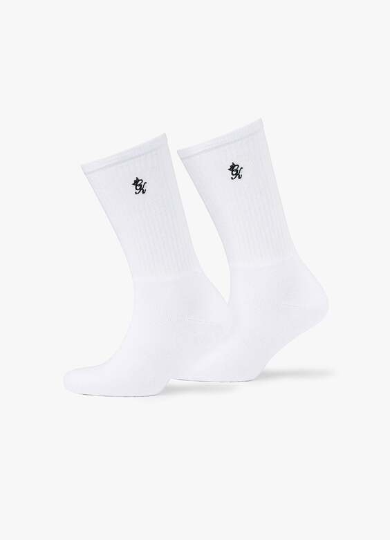 Gym King Core Sock (1PK) - White