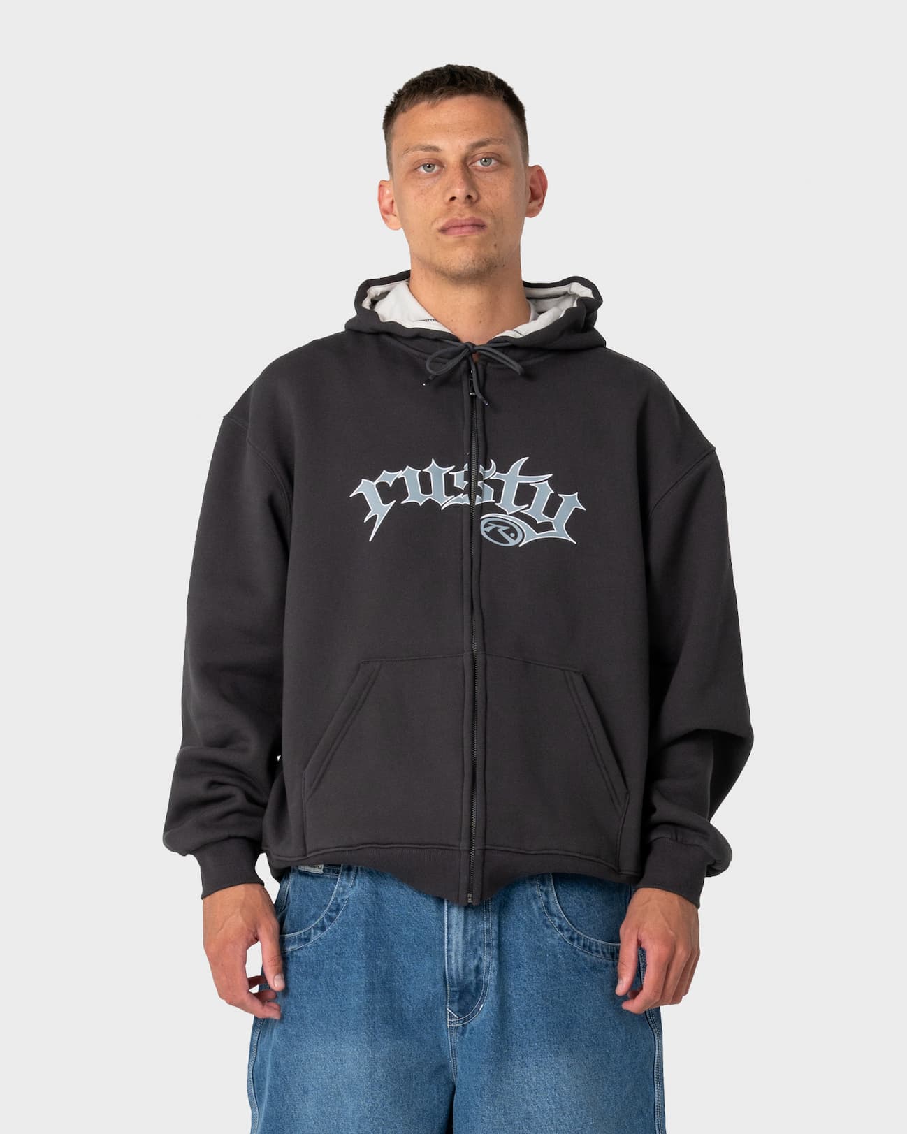 Monty Zip Through Fleece Hoodie