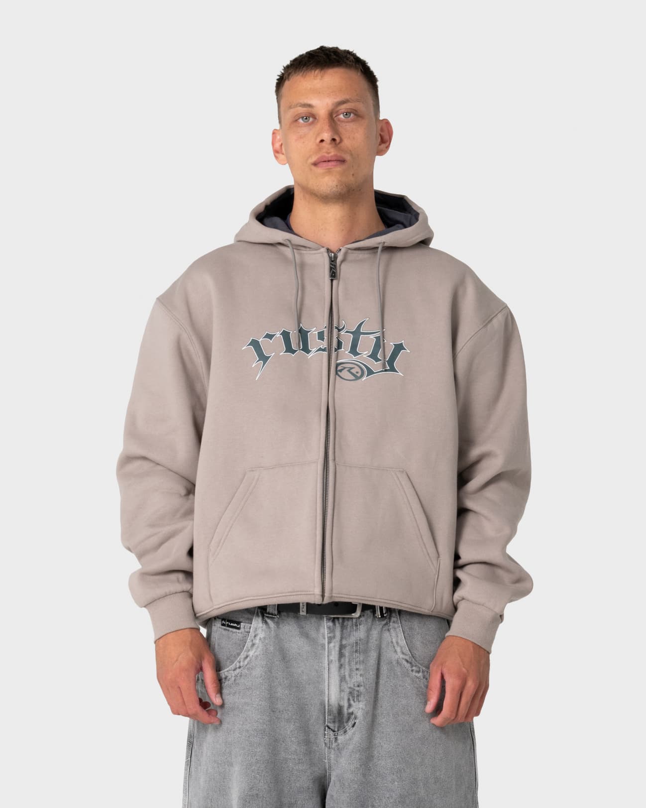 Monty Zip Through Fleece Hoodie