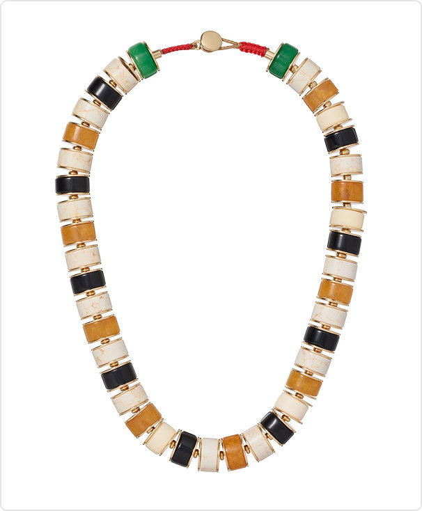 The Stone Slice Necklace