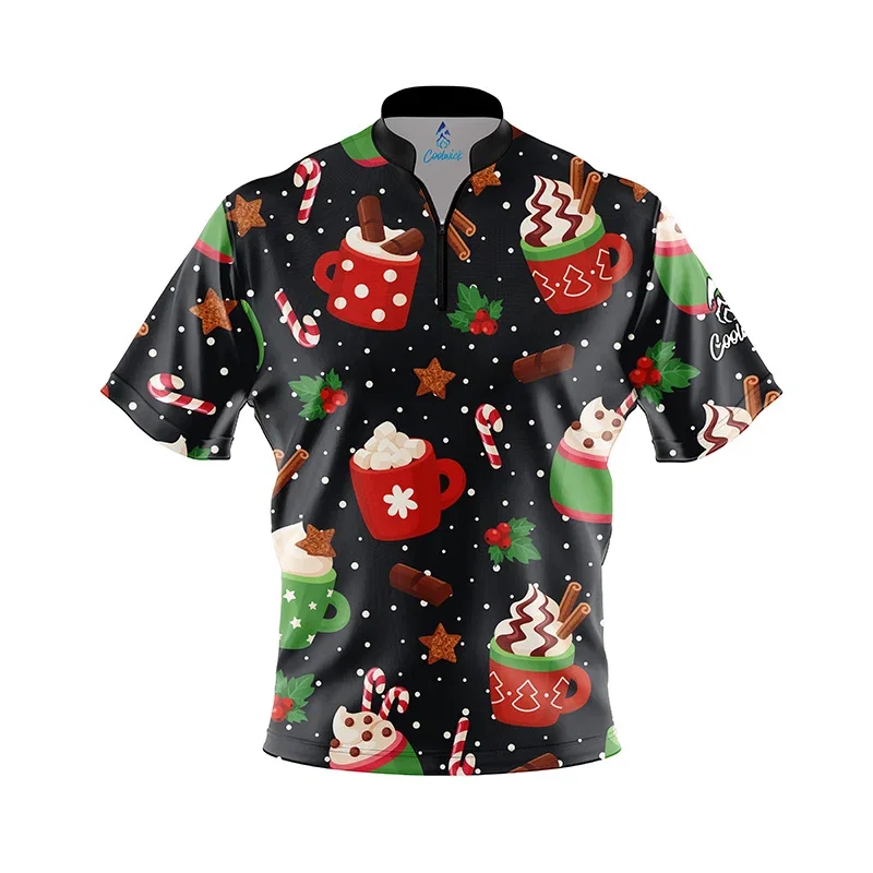 Image of Wonderland Treats Fast Track CoolWick Bowling Jersey - Plain