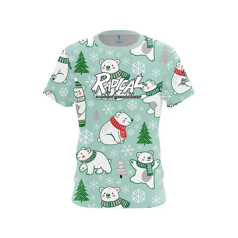 Image of Happy Bears CoolWick Bowling Jersey - Radical
