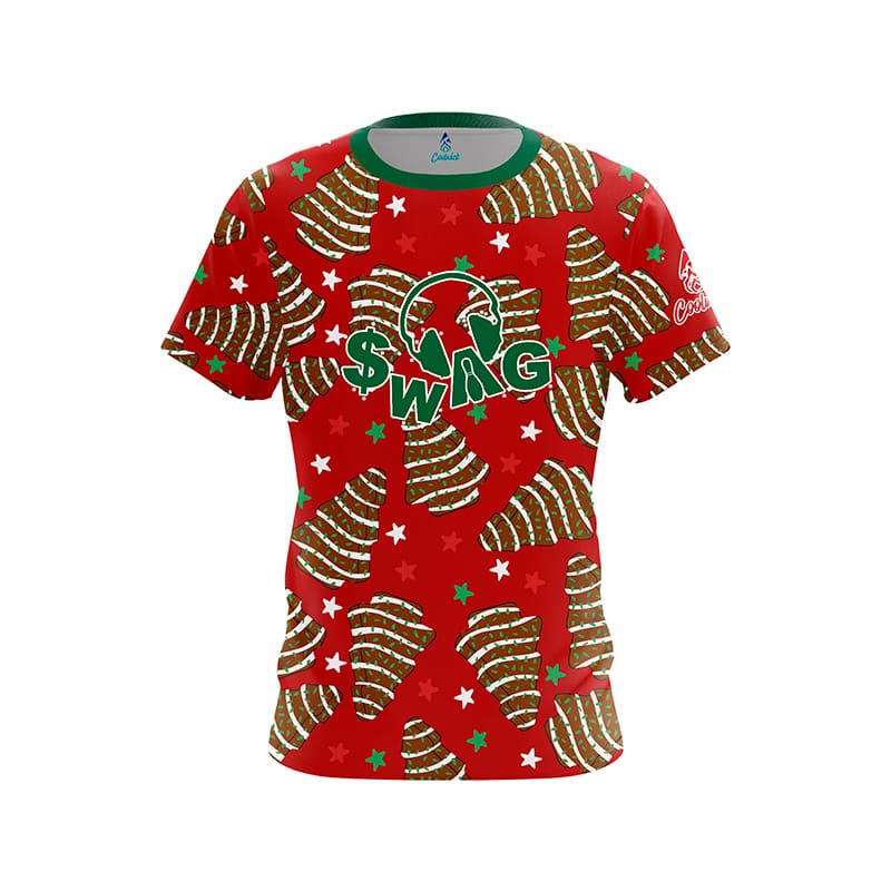 Image of Chocolate Mini Deborah Trees CoolWick Bowling Jersey - Swag