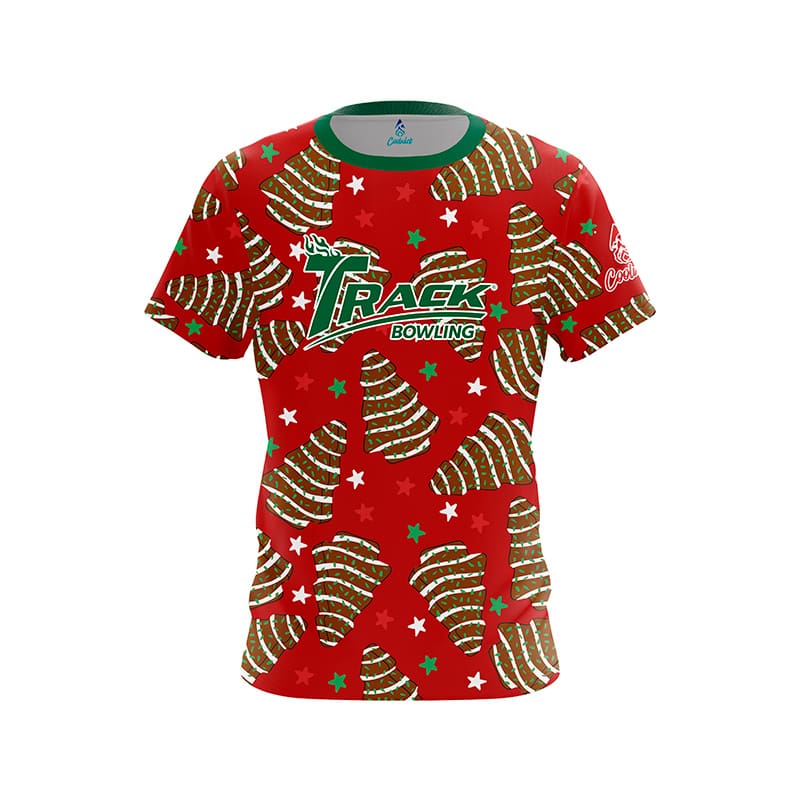 Image of Chocolate Mini Deborah Trees CoolWick Bowling Jersey - Track
