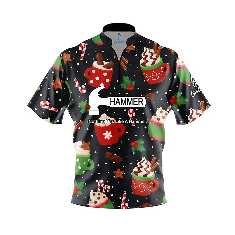 Image of Wonderland Treats Fast Track CoolWick Bowling Jersey - Hammer