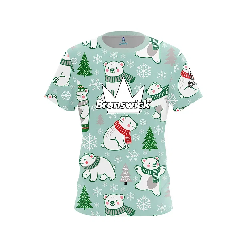 Image of Happy Bears CoolWick Bowling Jersey - Brunswick