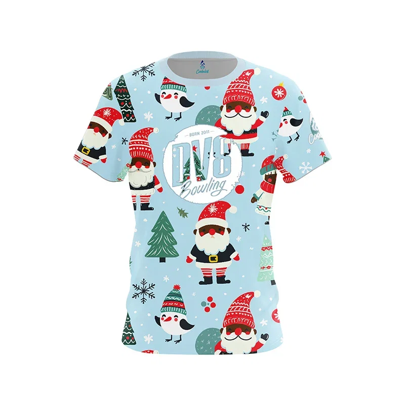 Image of Winter Snow Day CoolWick Bowling Jersey - DV8