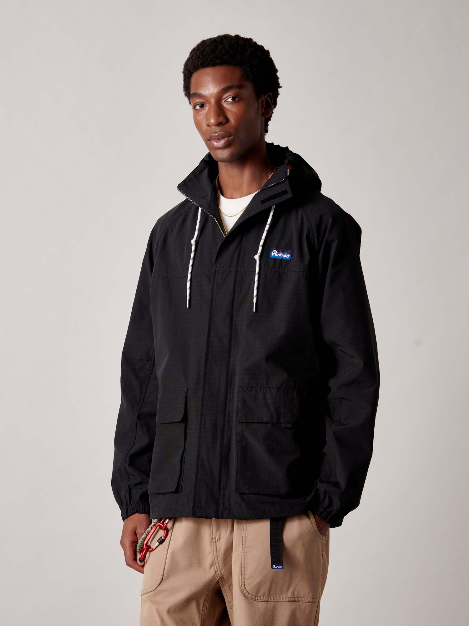Meadow Showerproof Jacket in Black