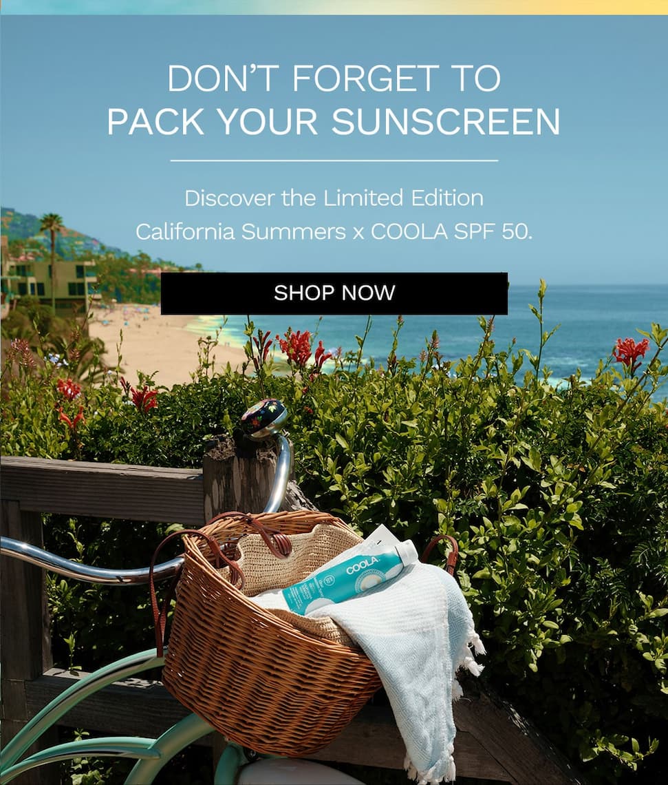 Discover the limited edition California Summers x COOLA SPF 50.