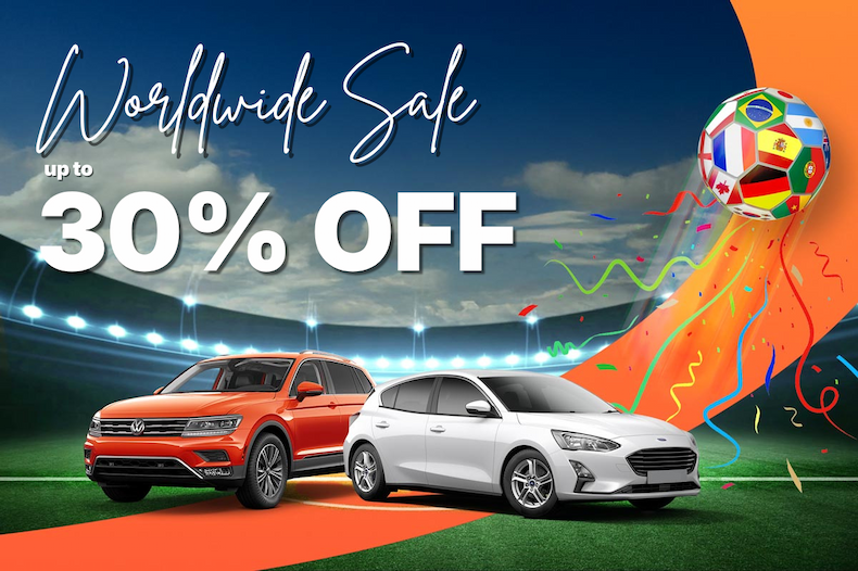 Save up to 30% Worldwide