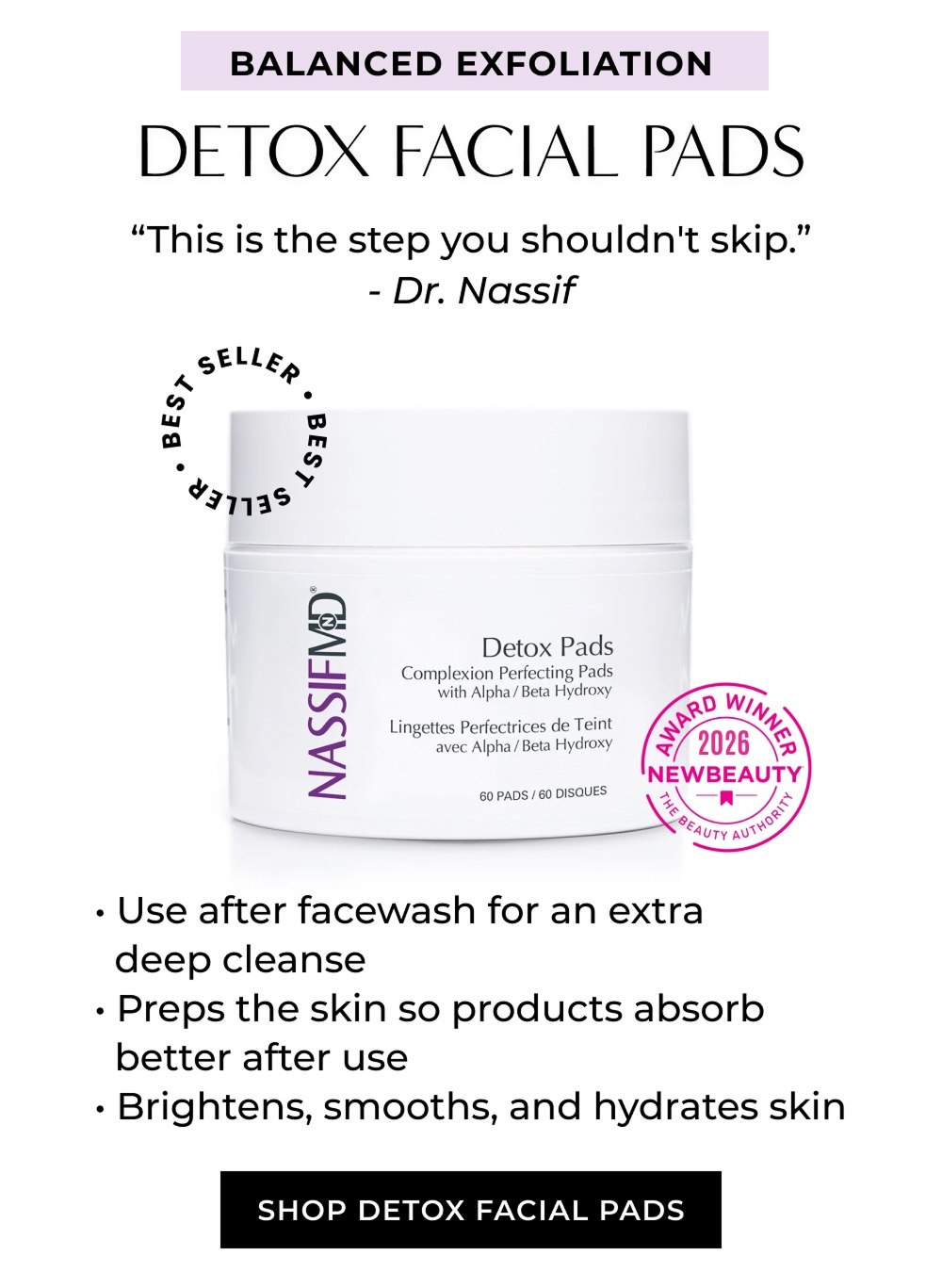 SHOP DETOX FACIAL PADS