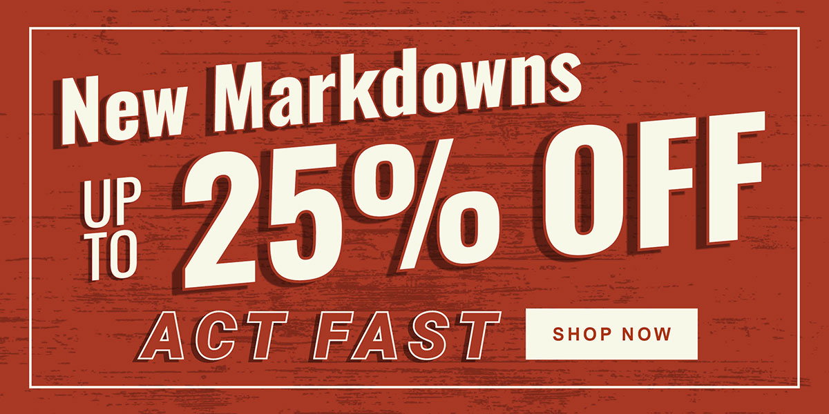 New Markdowns