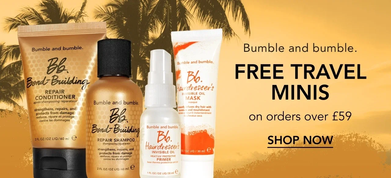 Free Travel Minis On Orders Over £59