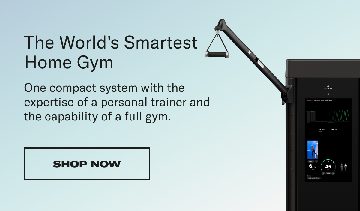 The Word´s smartest home gym. Shop now