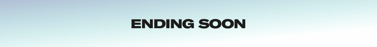 Endings soon