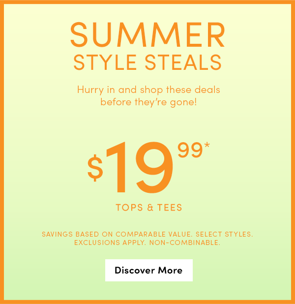 Summer style steals