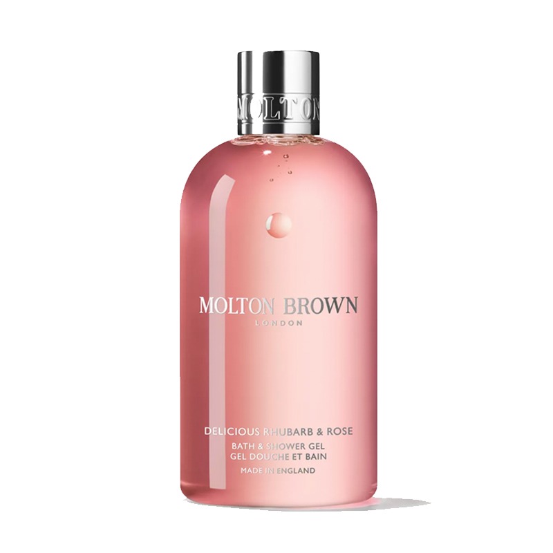 Image of Molton Brown Rhubarb & Rose Bath Shower Gel 300ml