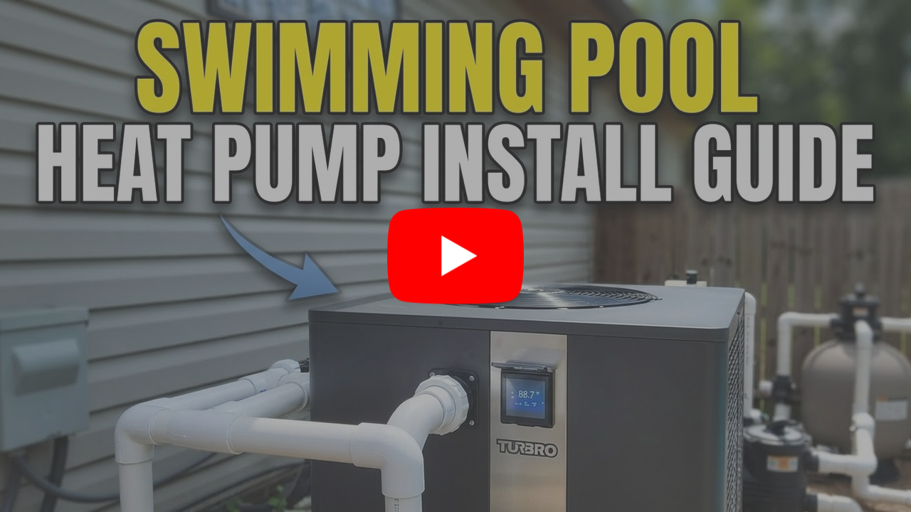Pool Heat Pump Installation | Plumbing & Electrical Setup