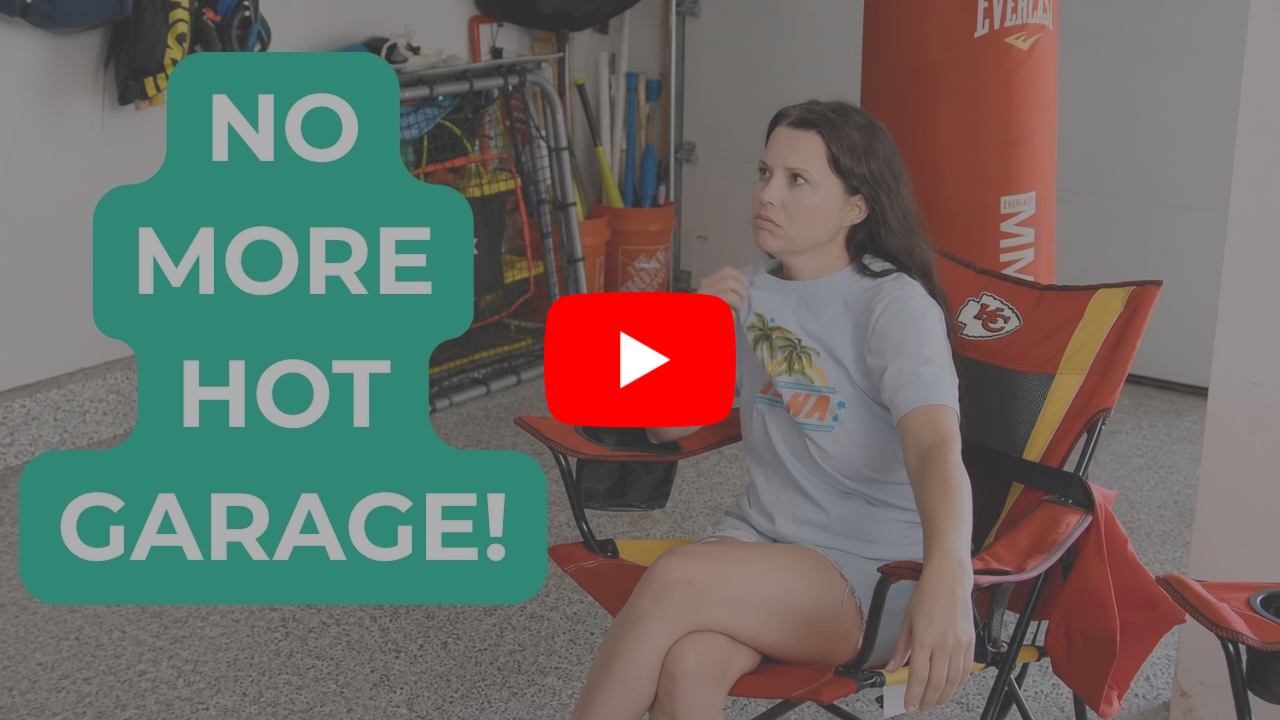 Her Garage Was Too Hot To Use… Until She Did THIS!