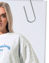 LIMITED COLLECTION Sweatshirt in Weiß mit zartem Blumenmuster und Schriftzug Blooming