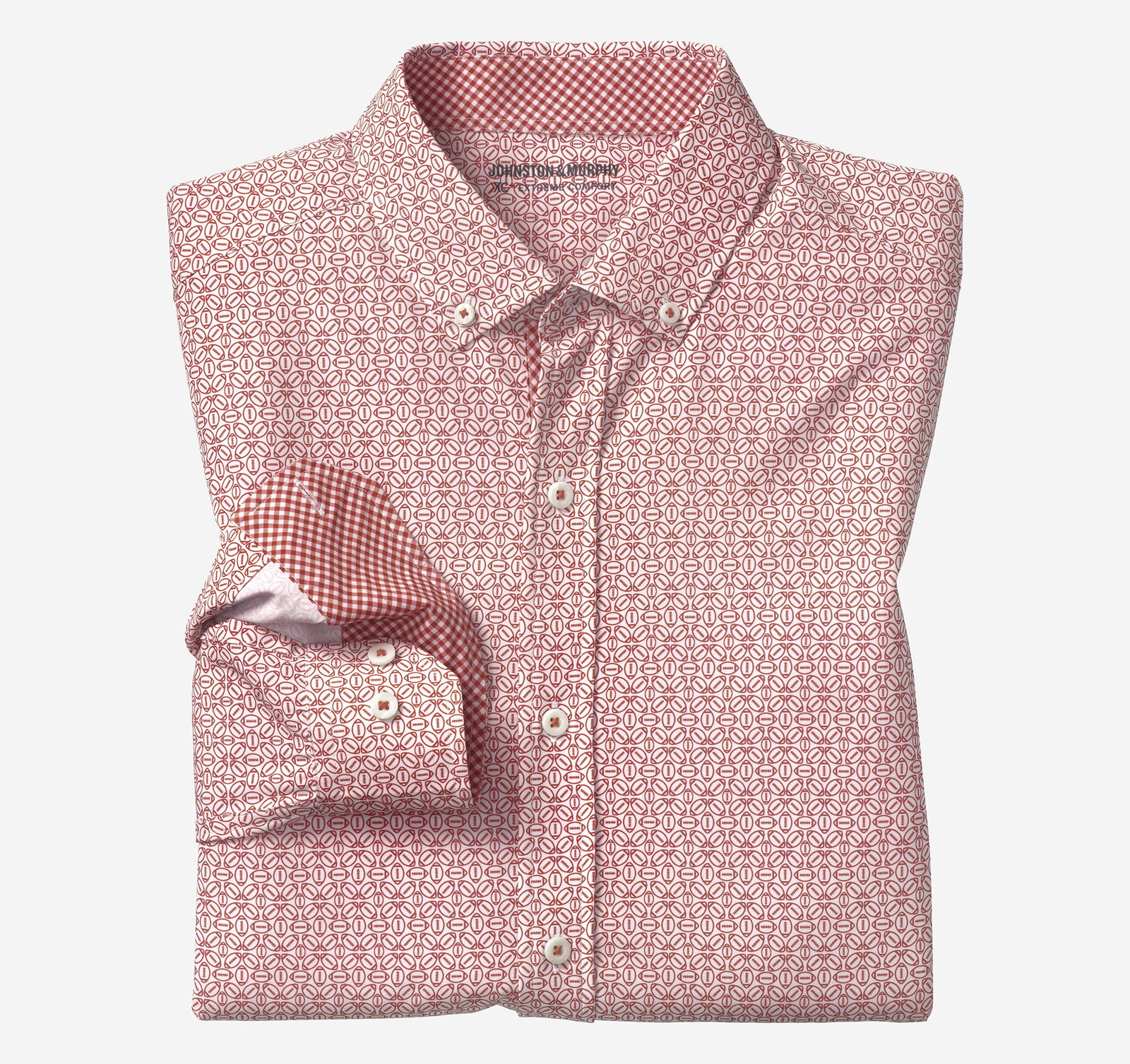 Image: Game Day XC+™ Long-Sleeve Football Print Shirt