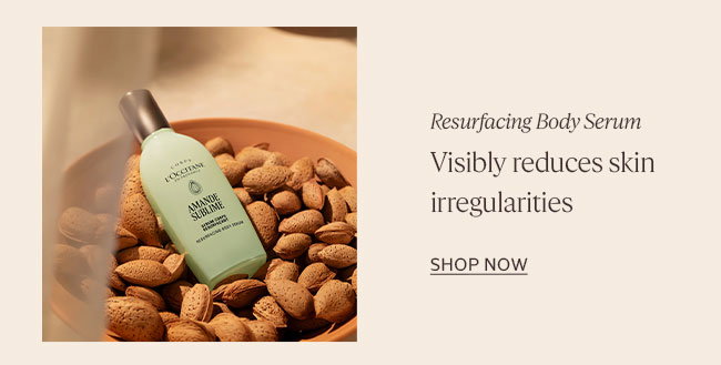 RESURFACING BODY SERUM: VISIBLY REDUCES SKIN IRREGULARITIES | SHOP NOW