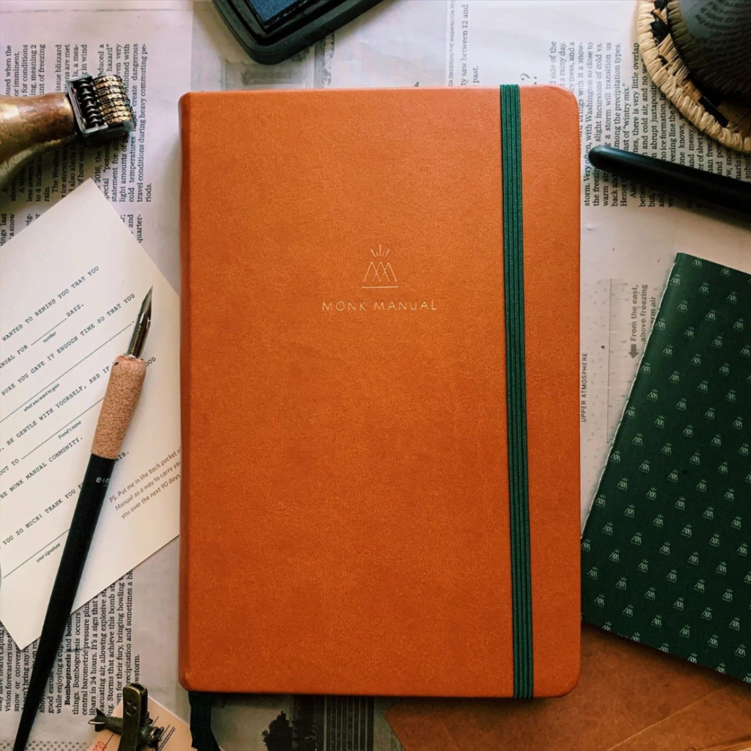 The Monk Manual Planner & Journal - 90 Day Planner or Extension Pack