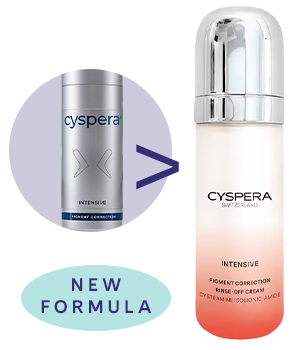 Old vs new showcasing new formula
