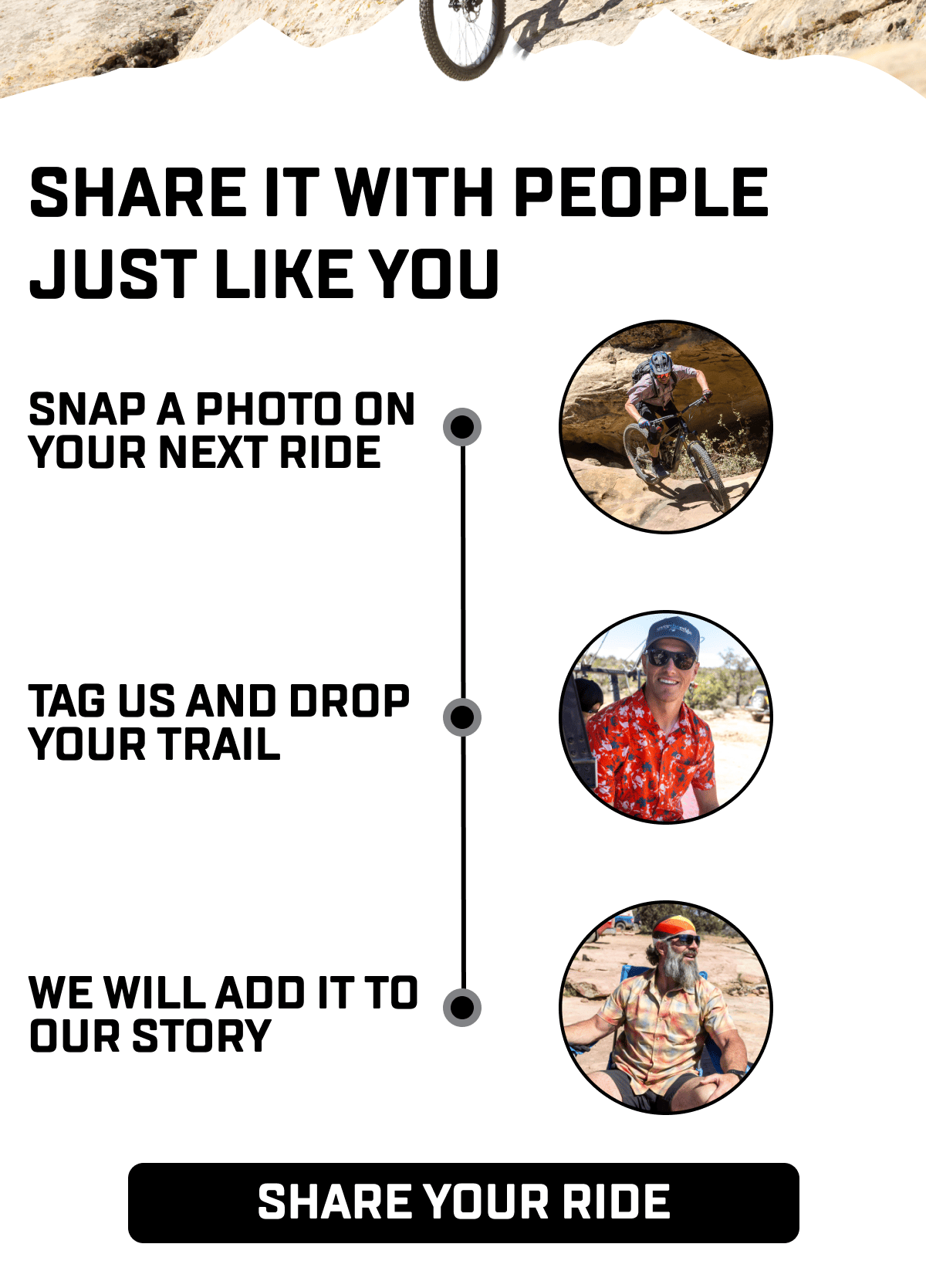 Share it with people just like you