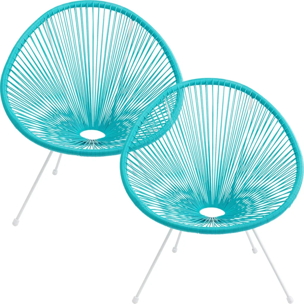 Image of Sessel Acapulco Türkis 2/Set