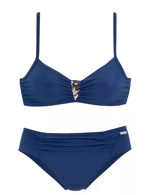 Bikini Set in dunkelblau