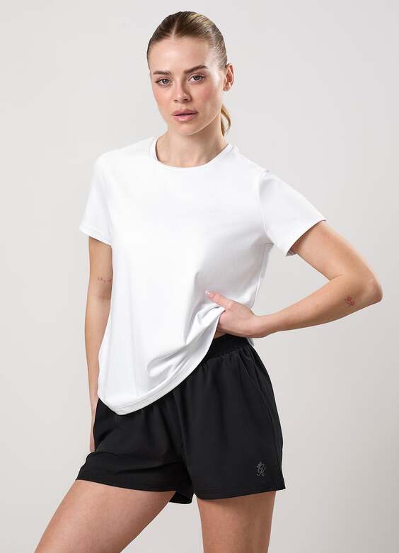 Gym King Victory Performance Tee - White