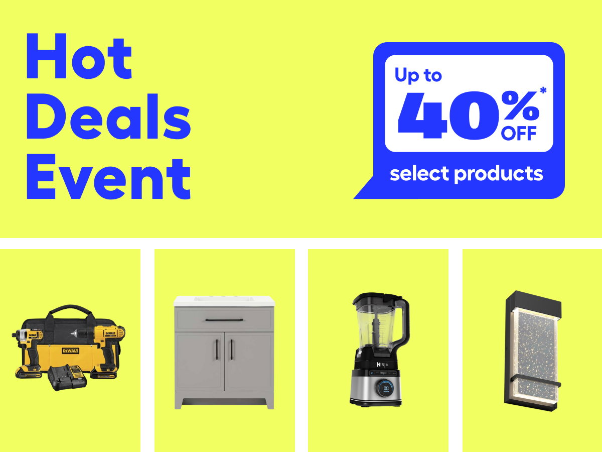 Hot Deals Event! Save up to 40% on Select Products