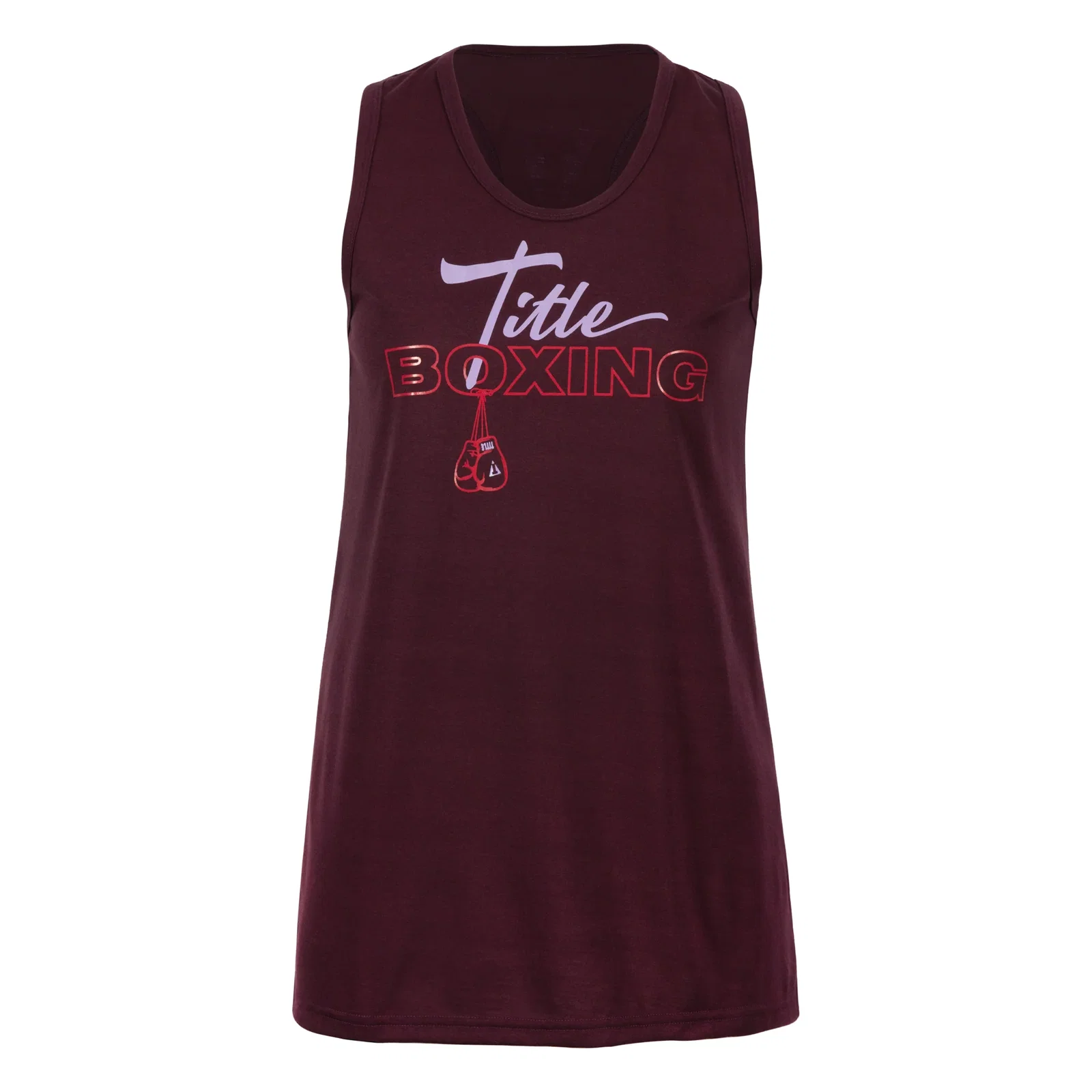 Image of TITLE BOXING CHIC SCRIPT WOMEN'S TANK<br> <br>