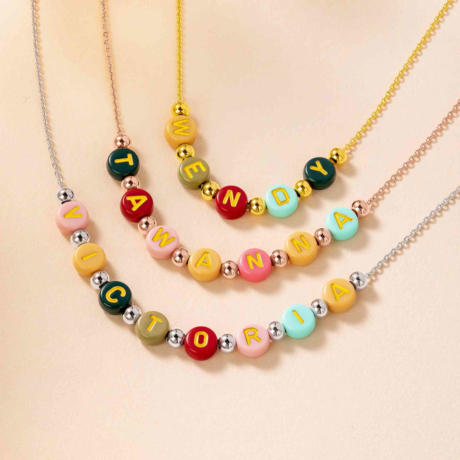 Name Beaded Necklace