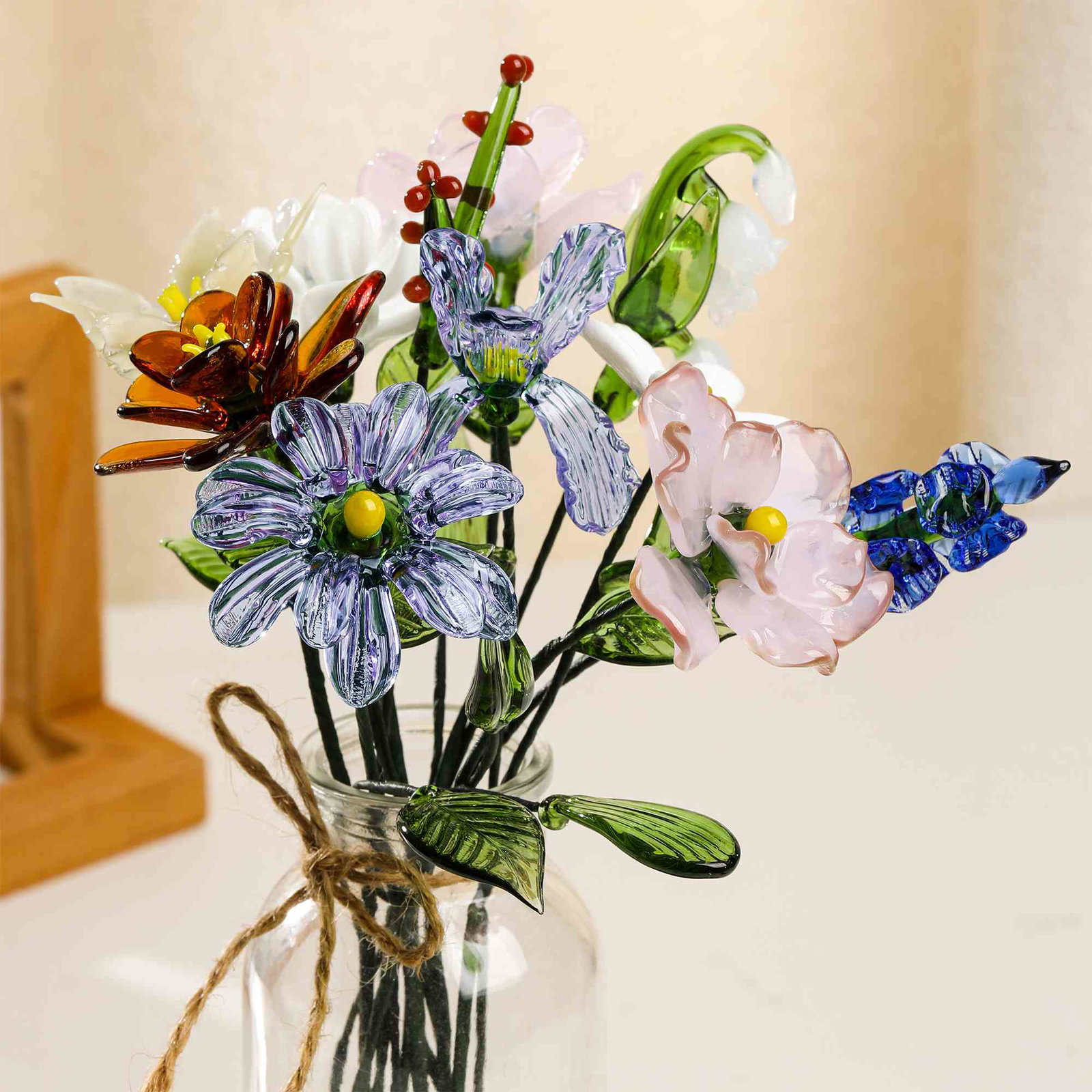 Glass Birth Flower