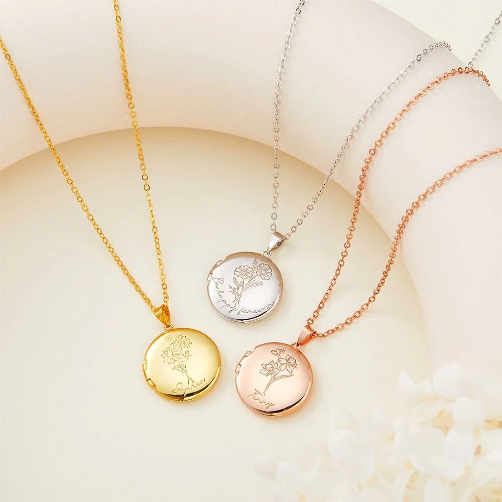 Photo Locket Necklace