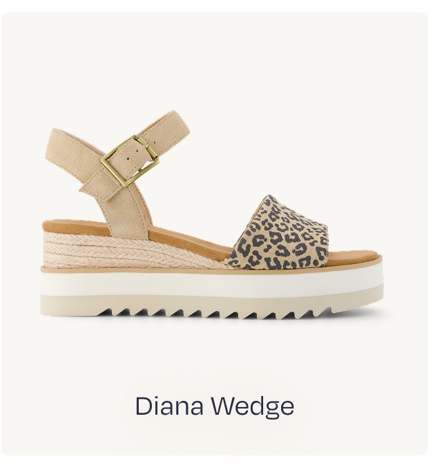 Diana Wedge Sandal