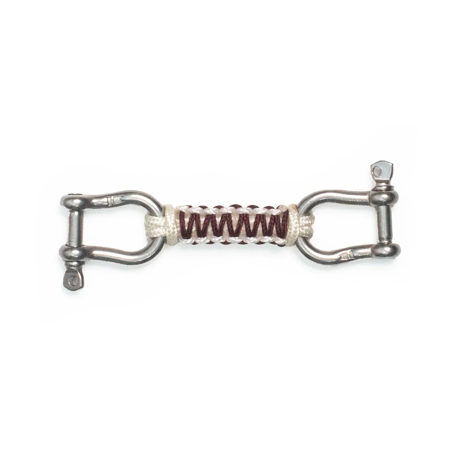 Image of White on Maroon