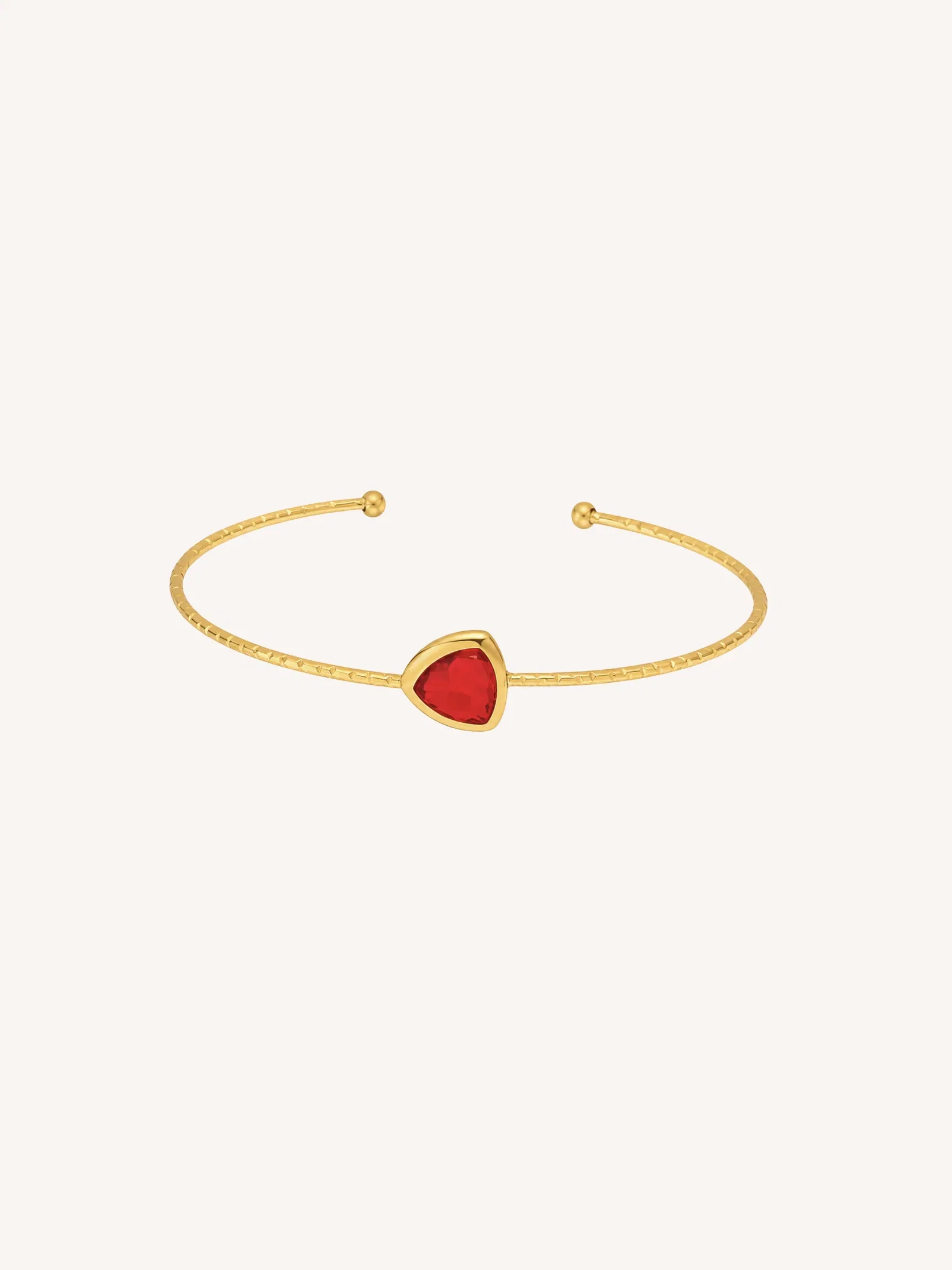 Image of Red CZ Cuff