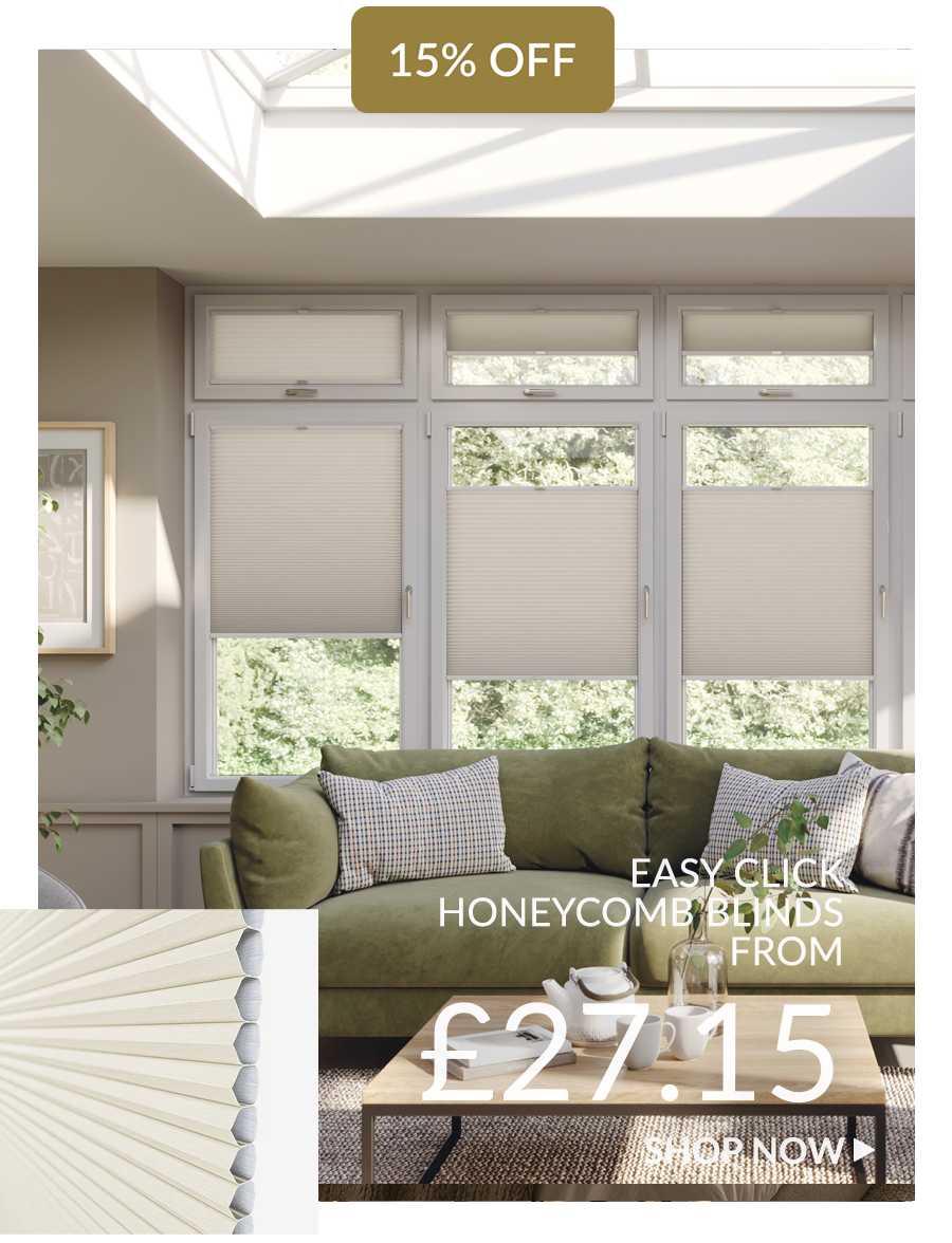 Easy Click Honeycomb Blinds 