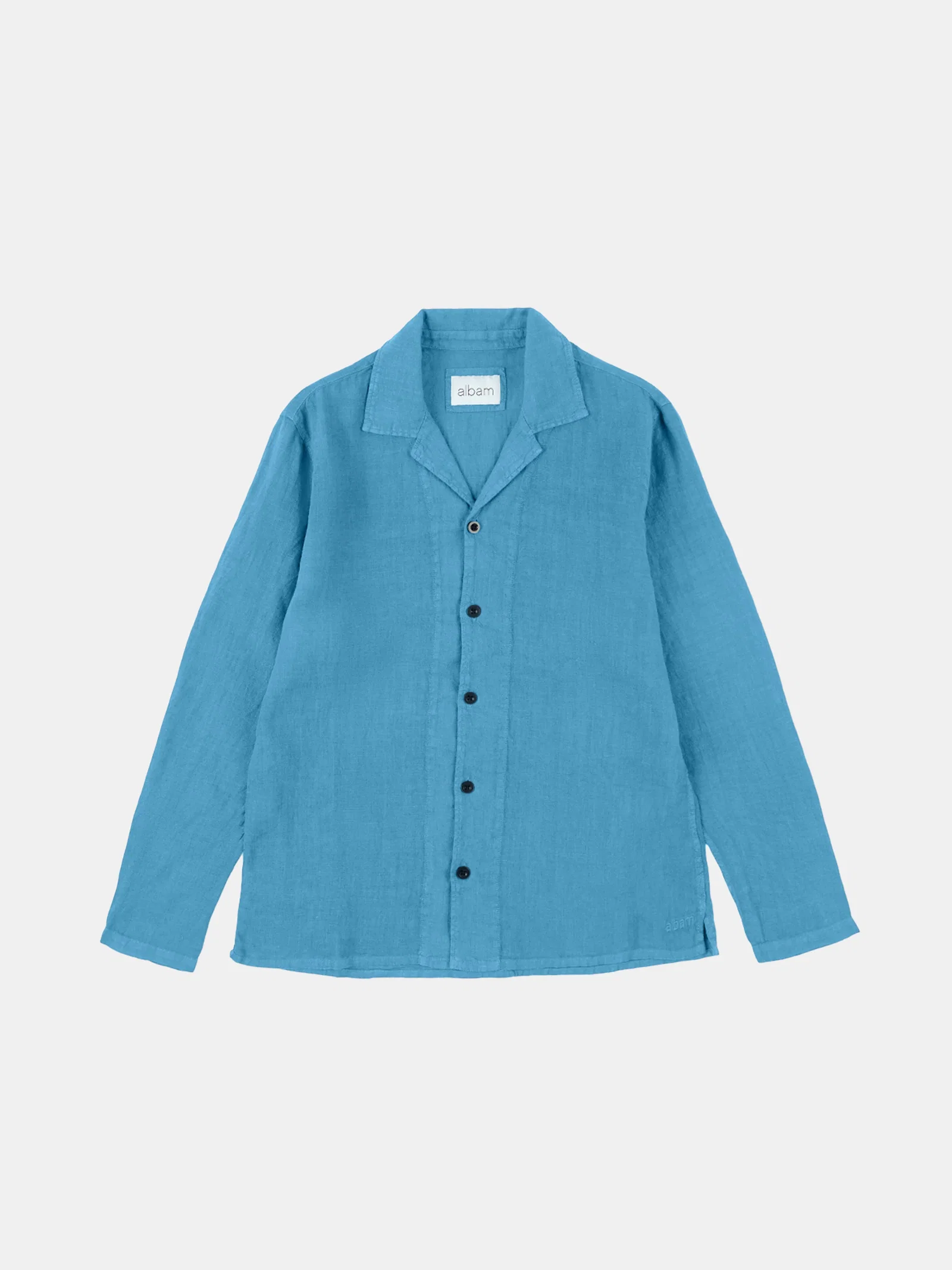 Image of Linen Hyde Shirt in Blue