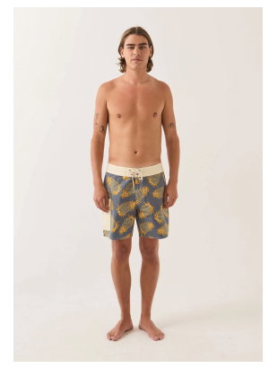 CLASSIC TRUNK FUTURE GREY / GOLDEN PINEAPPLE