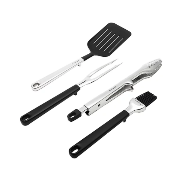 Cobb 4 Piece Utensil Set with Storage Roll