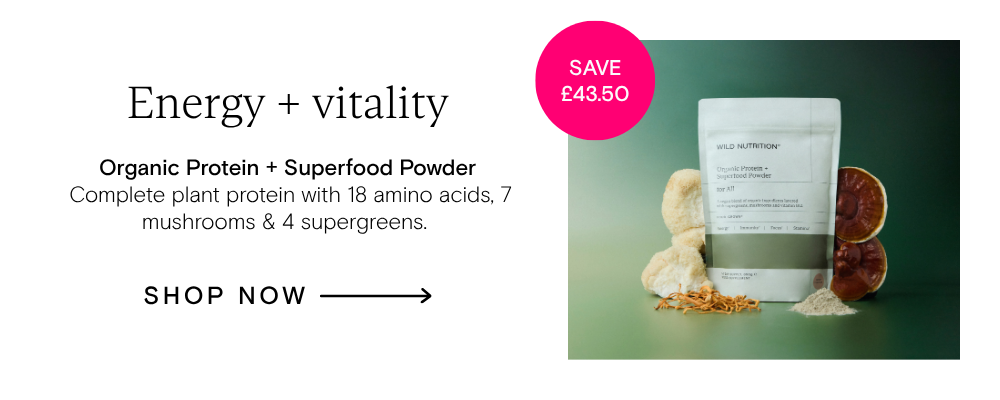 Energy + Vitality - Organic Protein + Superfood Powder